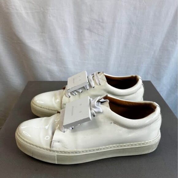 Acne Studios Adriana Sneakers – Patent White Leather - Picture 4 of 6